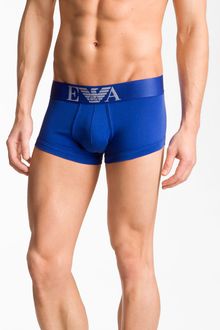 Emporio Armani Stretch Cotton Trunks - Lyst