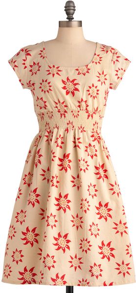 ModCloth Chance Of Sunshowers Dress - Lyst