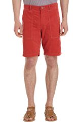 Post O'alls Corduroy Short