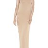 T By Alexander Wang Jersey Maxi Dress in Beige (taupe) - Lyst