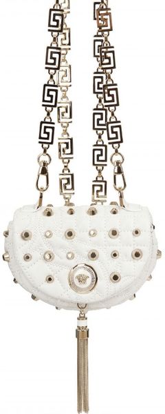  Baroque Studded Nappa Shoulder Bag 