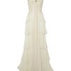 Anoushka G Loretta Dress in Beige (oyster) - Lyst