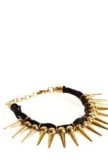 Asos Asos Spike Cord Friendship Bracelet - Lyst