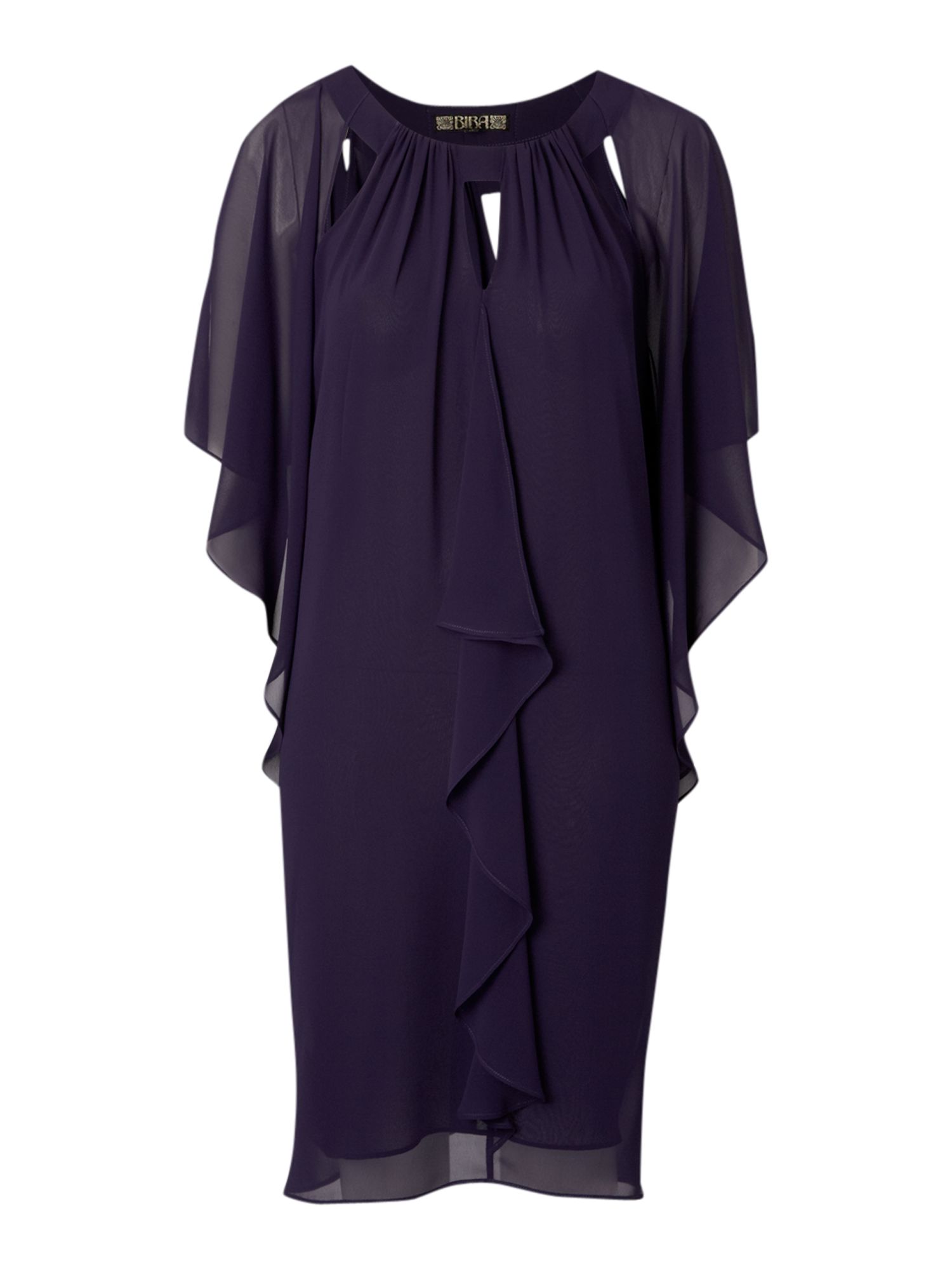 Biba Frill Sleeveless Dress in Blue (ink) Lyst