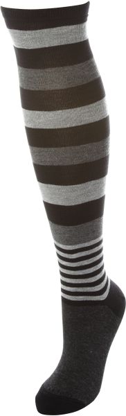 Calvin Klein Colour Blocked Sock in Black - Lyst