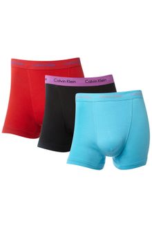 Calvin Klein 3 Pack Trunks - Lyst