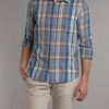 Cheap Monday One Pocket Checked Shirt in Blue for Men - Lyst