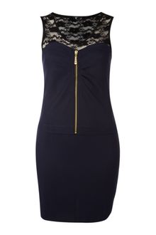 Cutie Cutie Lace Detail Dress - Lyst