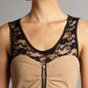 Cutie Cutie Lace Detail Dress in Brown - Lyst