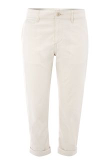 Denim And Supply Ralph Lauren Crop Turn Up Chino Trousers - Lyst