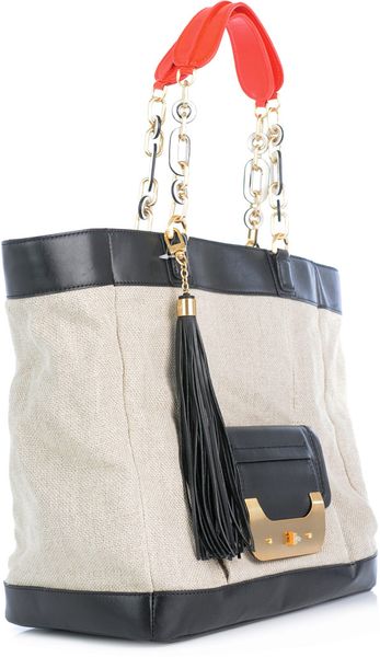 Diane Von Furstenberg Anna Harper Bag in Beige - Lyst