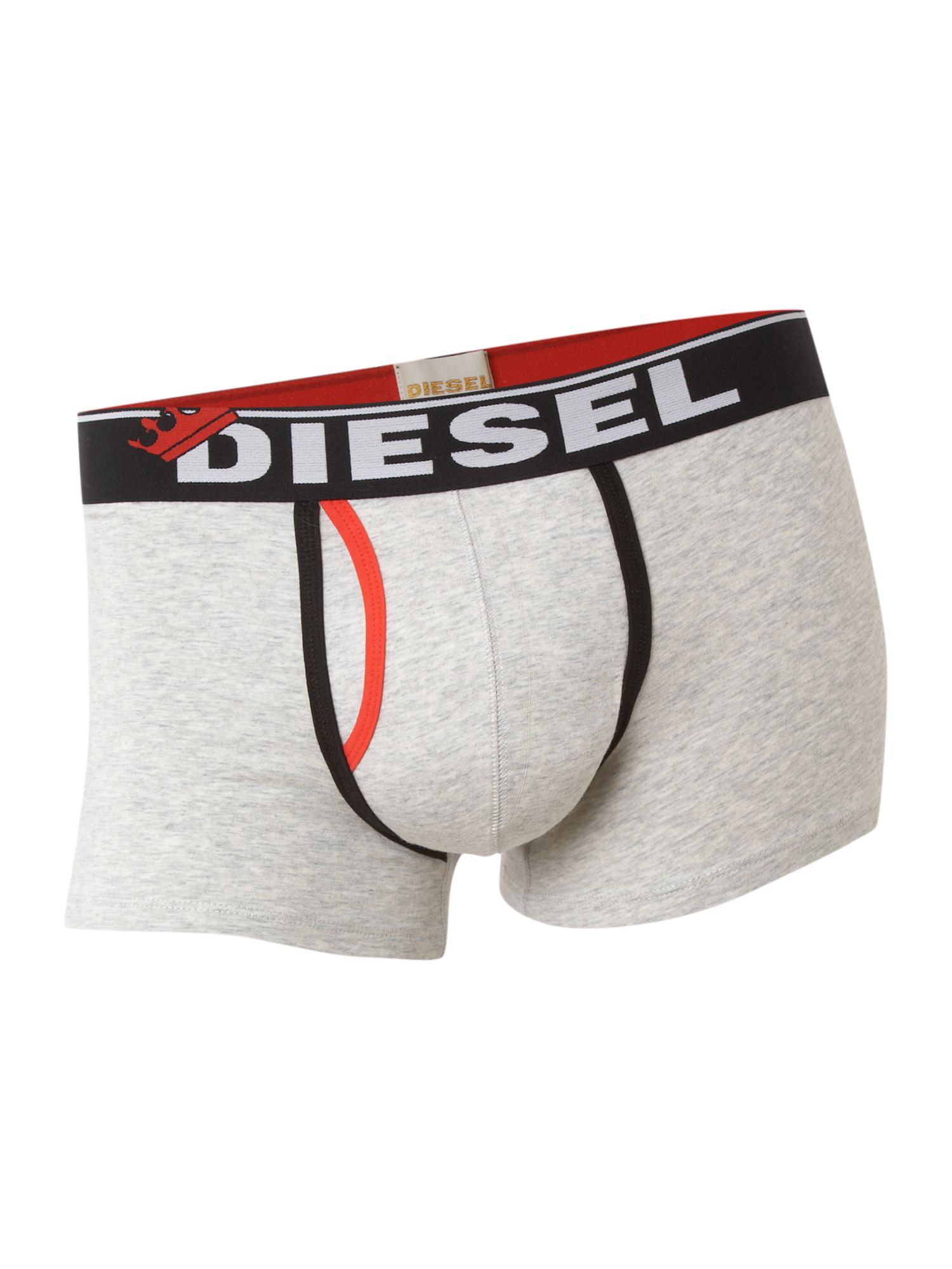 Diesel Boxing Ring Underwear Trunk in Gray for Men (grey) Lyst