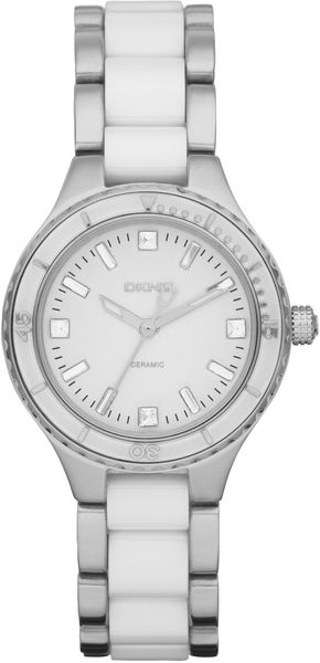 Dkny Ladies Essentials in White (silver) - Lyst