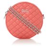 Dolce & Gabbana Quilted Round Mini Shoulder Bag in Pink - Lyst