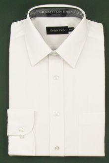Double Two King Size Classic Plain Longsleeve Shirt - Lyst