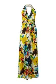 ellen tracy tropical lyst dress coloured multi multicolor