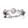 Gemini Bracelet Made with Swarovski Crystal in Gray (black) - Lyst