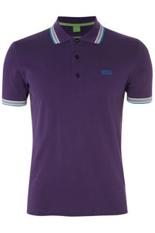 Hugo Boss Classic Logo Tipped Detail Polo Shirt - Lyst