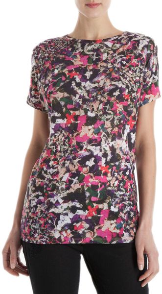 Isabel Marant Tatea Tee in Pink - Lyst