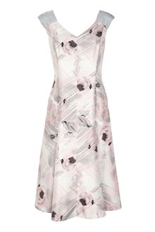 Jacques Vert Windsor Floral Shantung Dress - Lyst