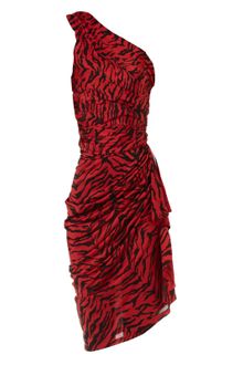 Jane Norman Slinky Tiger Print Dress - Lyst