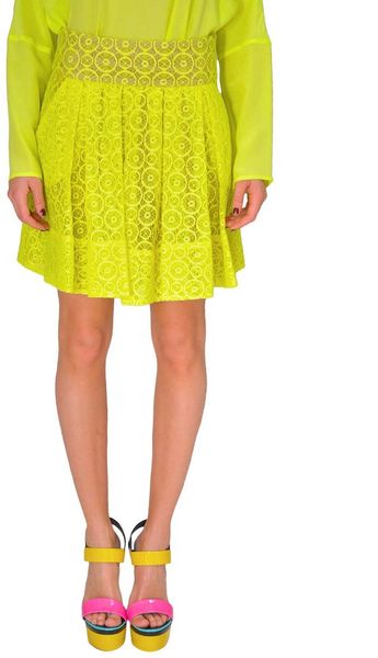 Jo No Fui Lace Skirt in Green - Lyst