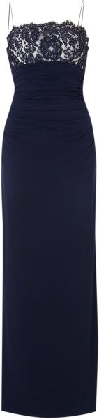 js collections navy gown