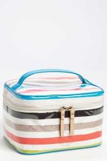Kate Spade St Elmo Stripe Small Natalie Cosmetics Pouch - Lyst
