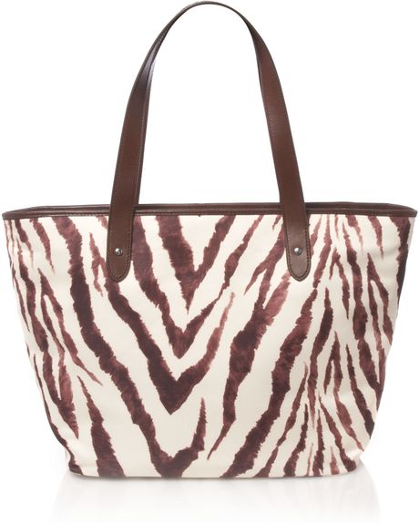 ralph lauren zebra bag