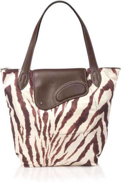 ralph lauren zebra bag