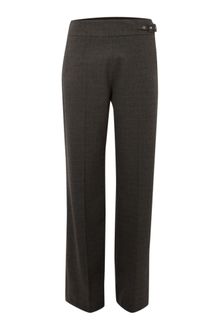 Linea Buckle Detail Wide Leg Trousers - Lyst