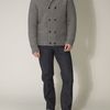 Linea Jacob Double Breasted Cardigan in Gray for Men (grey marl) - Lyst