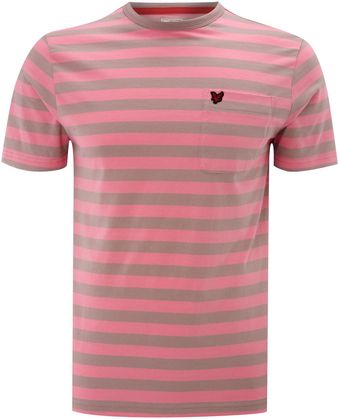  Crew Neck Stripe Tshirt 