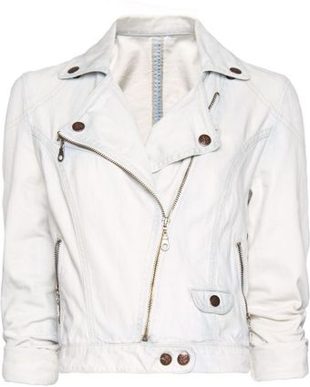 Mango Biker Jacket - Lyst