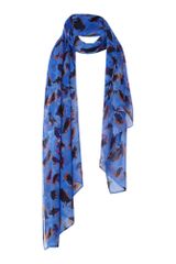 Mary Portas Scarf Silk Chatty Birds