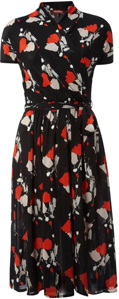 Max Mara Studio Sonia Tulip Print Jersey Dress - Lyst