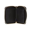 Michael By Michael Kors Monogram Zip Around Purse in Black - Lyst