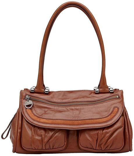 Mimco Prim Mini Day Bag in Brown (cognac) - Lyst