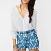 Nasty Gal Agustina Shorts in Blue (chambray) - Lyst