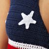Nasty Gal Unif America Crochet Top in Blue (red) - Lyst