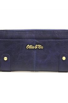Ollie & Nic Georgia Zip Around Purse Blue - Lyst