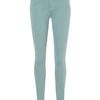 Paige Mid Rise Verdugo Ankle Skinny Jean in Blue (mint) - Lyst