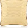Stella Mccartney Satinlined Perforated Box Clutch in Gold - Lyst