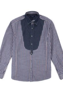 Ted Baker Chambray Detailed Shirt - Lyst
