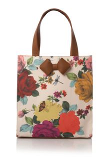 Ted Baker Large Floral Bowcon Tote Bag - Lyst