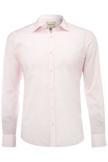 Ted Baker Long Sleeved Linen Satin Formal Shirt - Lyst