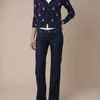 Tommy Hilfiger Teays Intarsia Cardi in Blue - Lyst