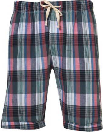  Checked Woven Shorts 