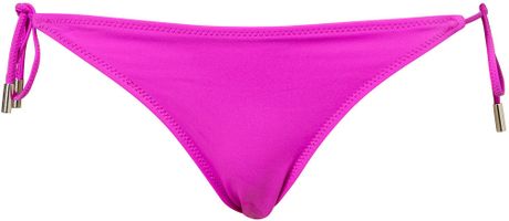 Topshop Tieside Bikini Pants in Purple (light purple) - Lyst