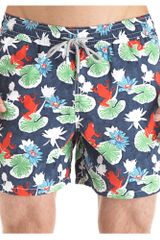 Vilebrequin Lotus Moorea Swim Trunks